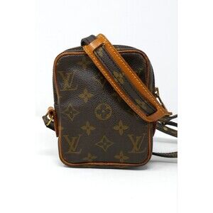 Louis Vuitton Vintage Monogram Canvas Mini Danube Crossbody Bag